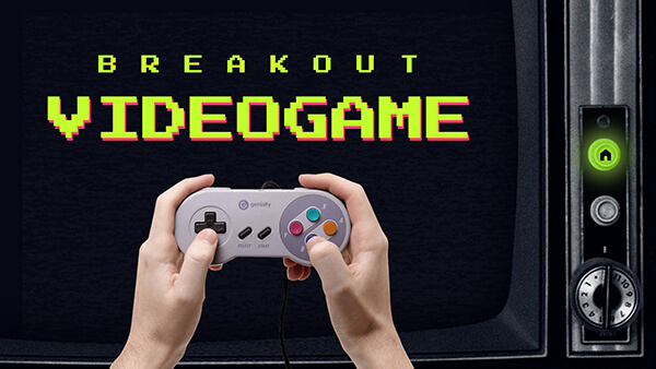 Video Game Breakout Genially Templates